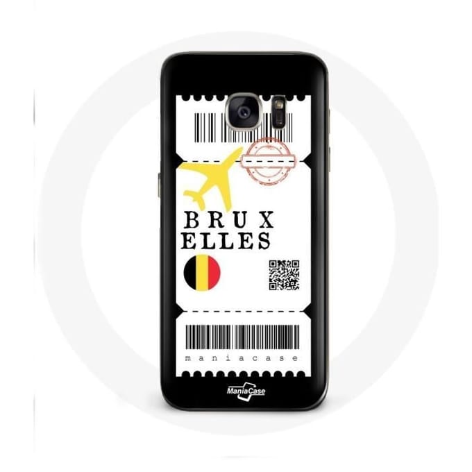 Samsung Galaxy S7 hoesje Vliegticket Brussel