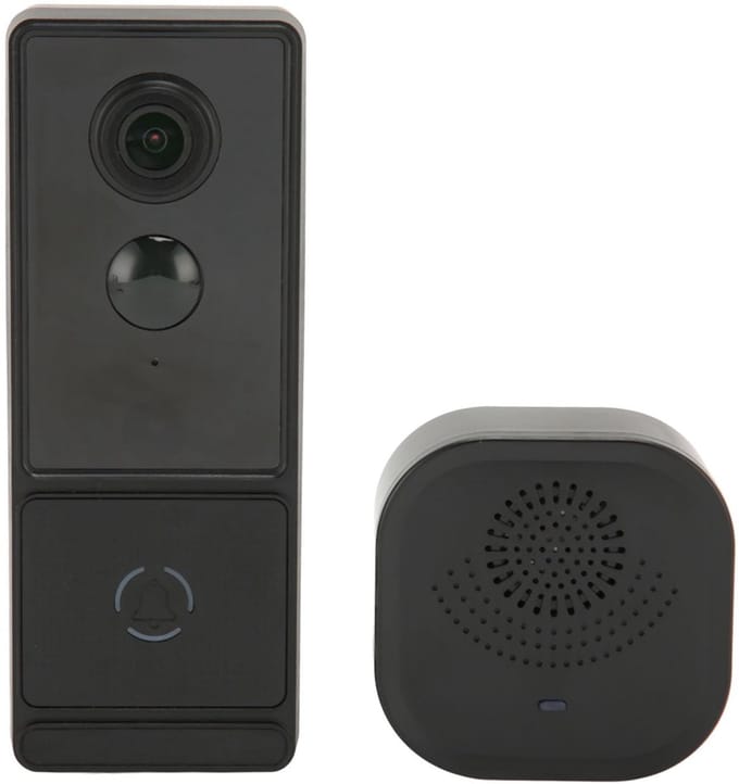 Allecto - Draadloze Deurbelcamera - 5G WiFi - Nachtzicht - HD-camera