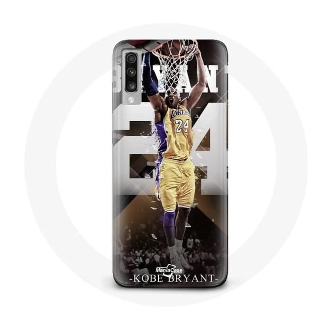 Coque pour Samsung Galaxy A50 Kobe Bean Bryant NBA de lakers