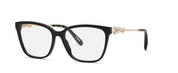 Chopard VCH361S Nero lucido 55/16/145 WOMAN Brilmonturen