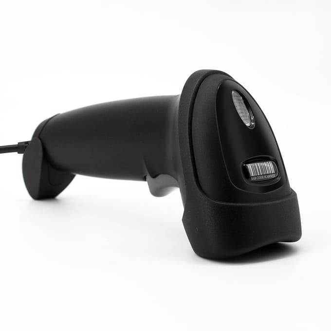 Draagbare USB 2D 1D Barcodescanner COMS-sensor Hoge snelheid scannen QR-codelezer Plug and Play
