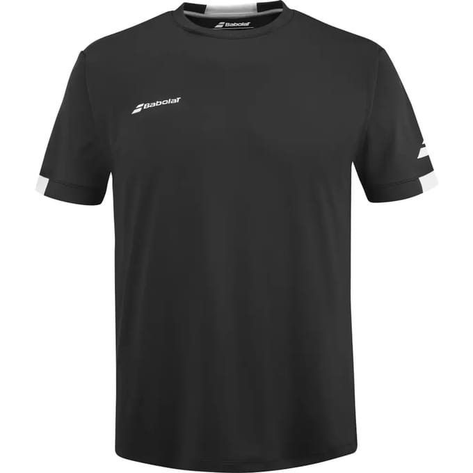 Babolat T-Shirt Zwart Play Crew Padel Maat S