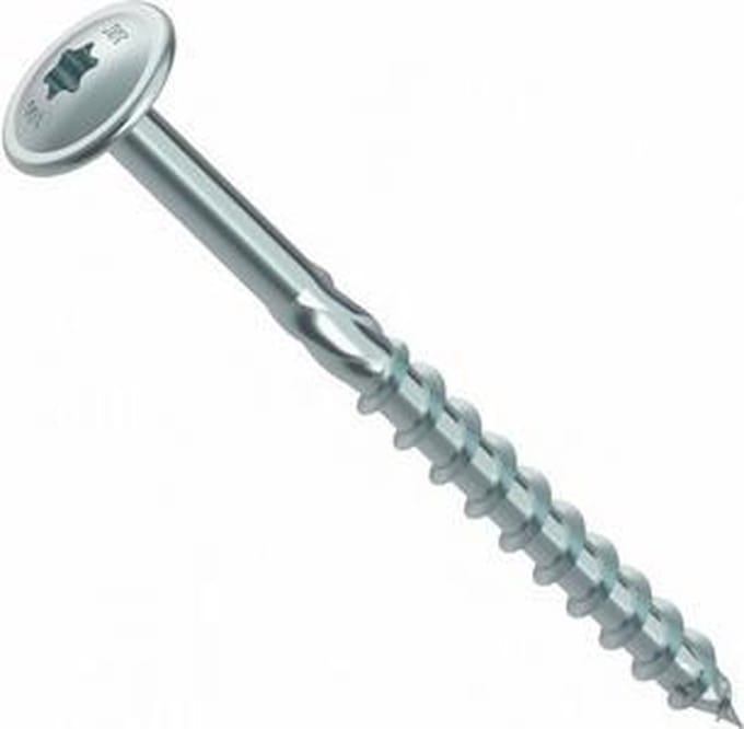Heco Topix+ Tellerkopschroef 6x180Dd Torx30 - Verzinkt - 100 stuks