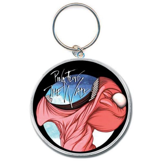 Pink Floyd - The Wall Eat Head Logo Sleutelhanger - Multicolours