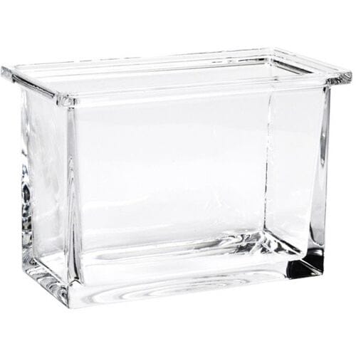 Emco Vara glass container for soap dispenser or utensil box 421900090