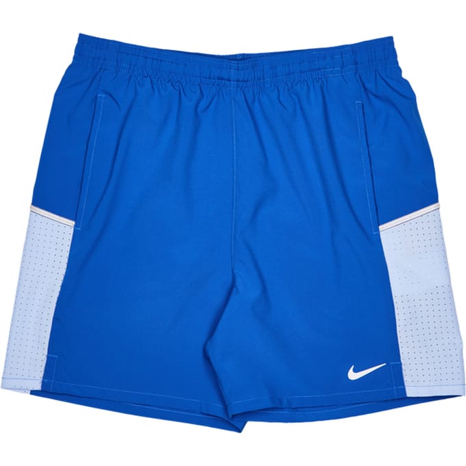 Nike Miler Korte Broeken Kinder - Blauw - Maat 122 - 128 CM - Poly Woven