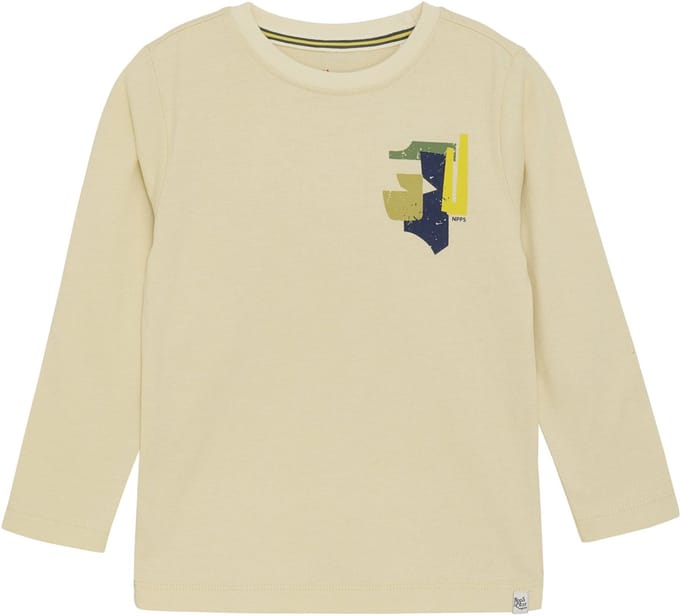Noppies T-shirt Rison - Fog - Maat 128