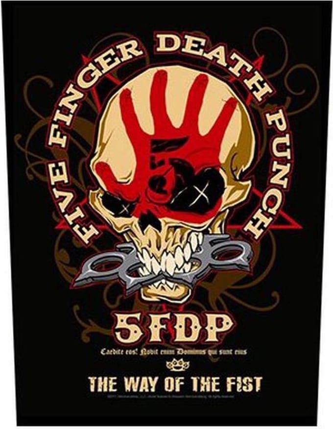 Five Finger Death Punch - Way Of The Fist Rugpatch - Multicolours