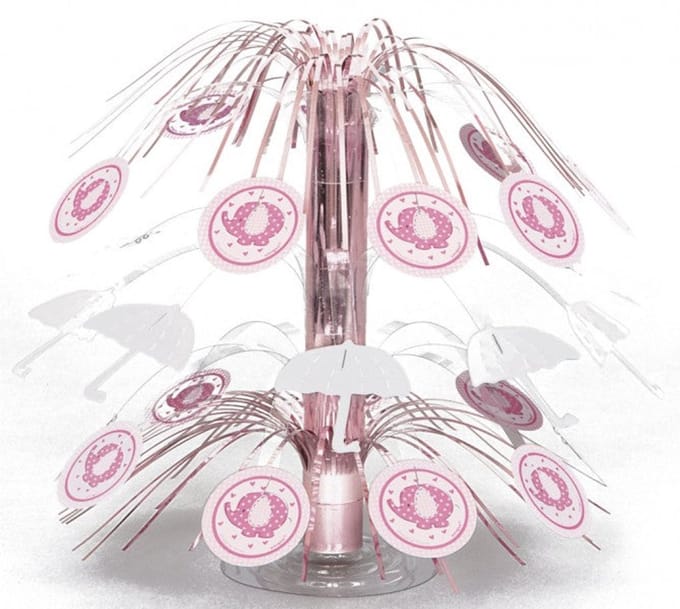 Babyshower Olifant Roze Tafeldisplay