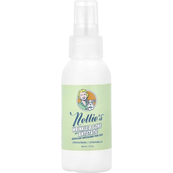Nellie'S, Wrinkle-B-Gone Anti-Static, Lemongrass, 88Ml(3Fl Oz) beige
