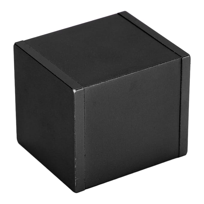 Étui pour craie de billard en alliage d'aluminium, étui de transport portable pour accessoire de billard, noir