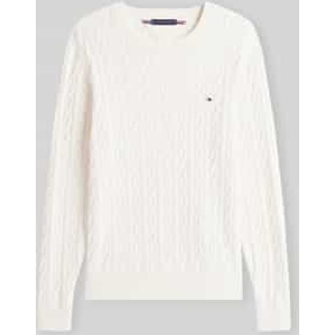 regular fit pullover van puur katoen