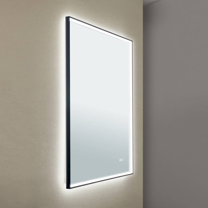 ORION Frame LED-spiegel, 70 x 90 cm, CCT, anticondens, dimbaar