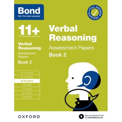 Bond 11+ Verbal Reasoning Assessment Papers 9-10 Years Book 2: For 11+ Gl Assessment And Entrance - Bond 11+