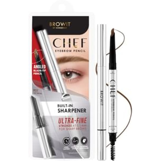 Browit - Chef Eyebrow Pencil 01 Tart Brown