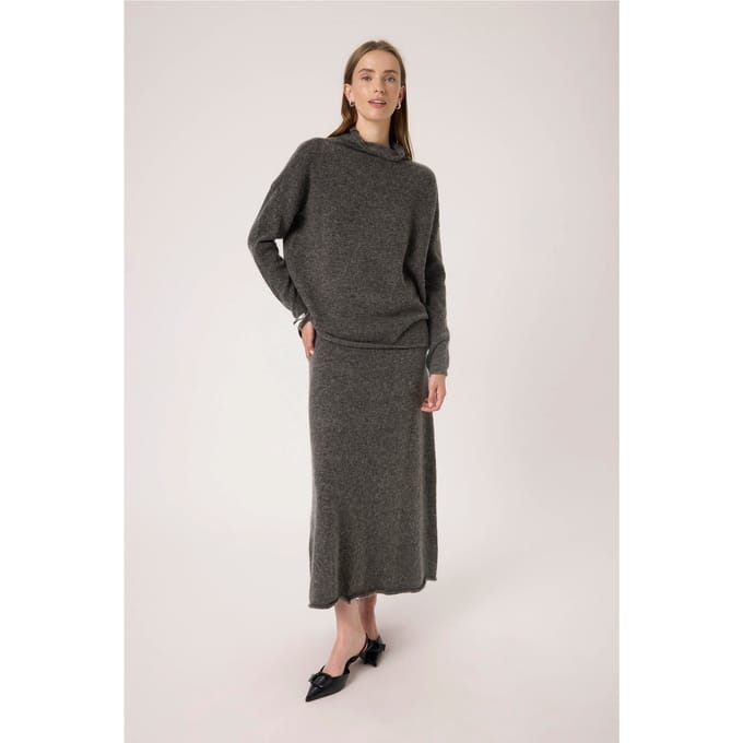 Pullover SLMiya Pullover Casual fit dark grey