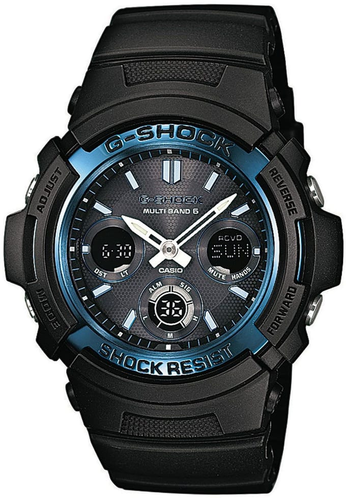 Casio G-Shock AWG-M100A-1AER Herenhorloge 46,4 mm - Zwart