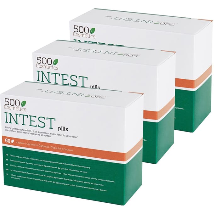 500Cosmetics Intest Pills, pilules pour prévenir les hémorroïdes Unique blanc/vert napier
