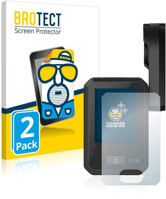 BROTECT - Screenprotector voor Flyer Display D0 - Folie Beschermfolie matte 2 Stuks