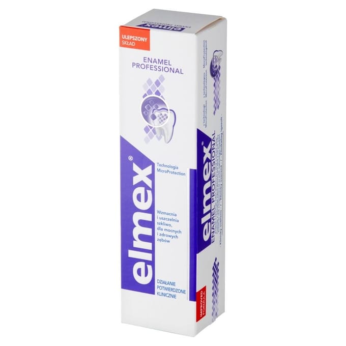 Elmex Enamel Professional Tandpasta Beschermt Het Tandglazuur 75ml