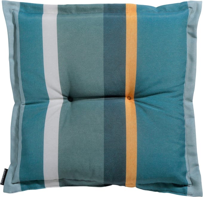 Madison - Zitkussen - Universeel - 50x50 cm - Stripe Green - Hocker -  Groen