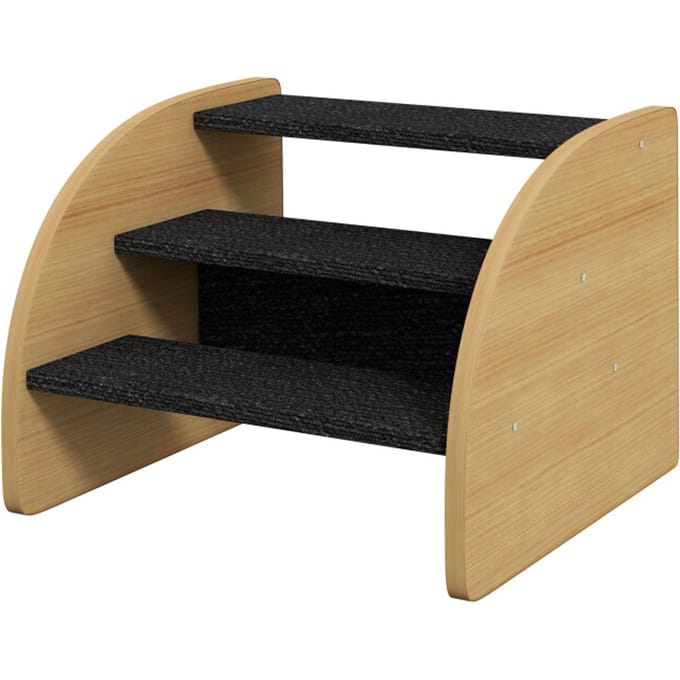 4goodz Huisdierentrap Hondentrap 3 trede - 38,5x38,5x30 cm
