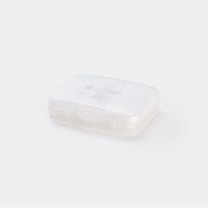 Pillendoos Organizer Container voor Tabletten Reis Kleine Tablet Doos Tarwestro Medicijn Container Organizer Dozen geel