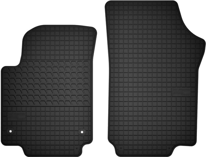 Wielganizator SolidTread Serie - Rubber Automatten - 2 stuks - Geschikt voor Seat Mii Hatchback (2011-2019)