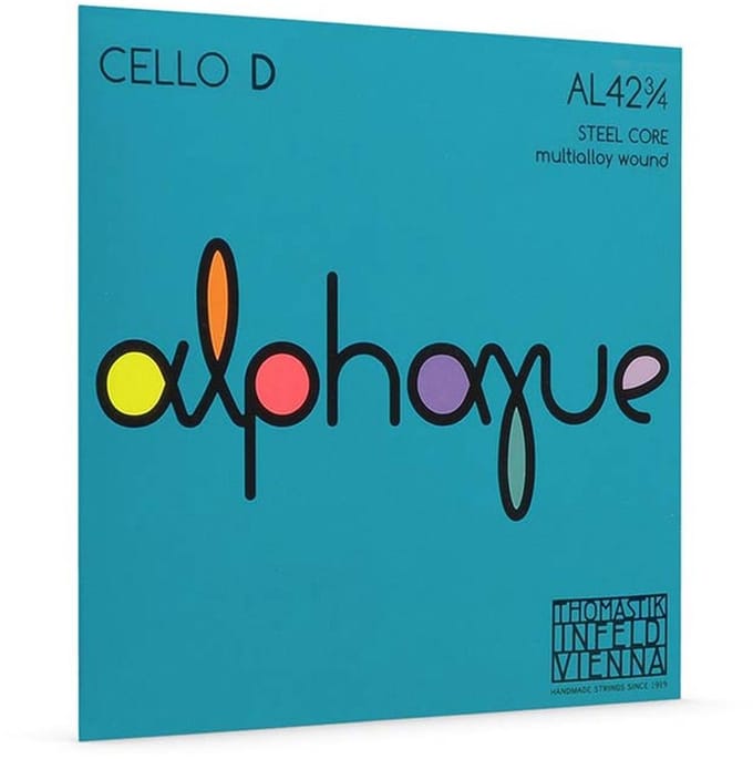 Thomastik Infeld THAL-42-34 cello string D-2 3/4 medium, carbon steel, multialloy wound