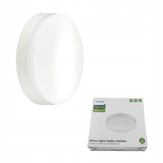Philips Coreline Applique LED WL131VLrd20S/830PSU WH Blanche 22W