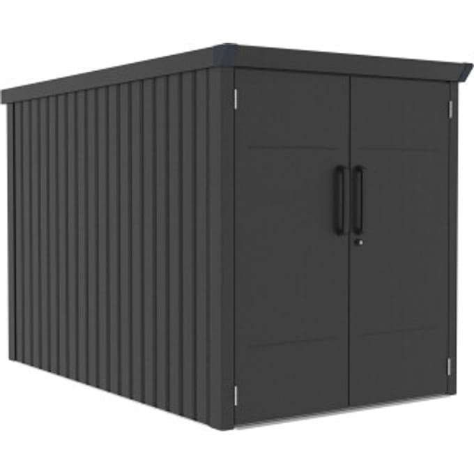 Westmann Velos 2 - Fietsenberging zonder bodem 222x131x151 cm - Antraciet