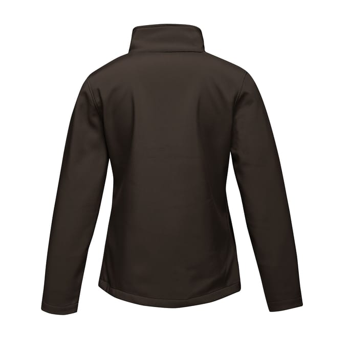 Regatta Opvallende Dames/dames Ablaze Afdrukbaar Soft Shell-jasje (Zwart/Klassiek Rood)