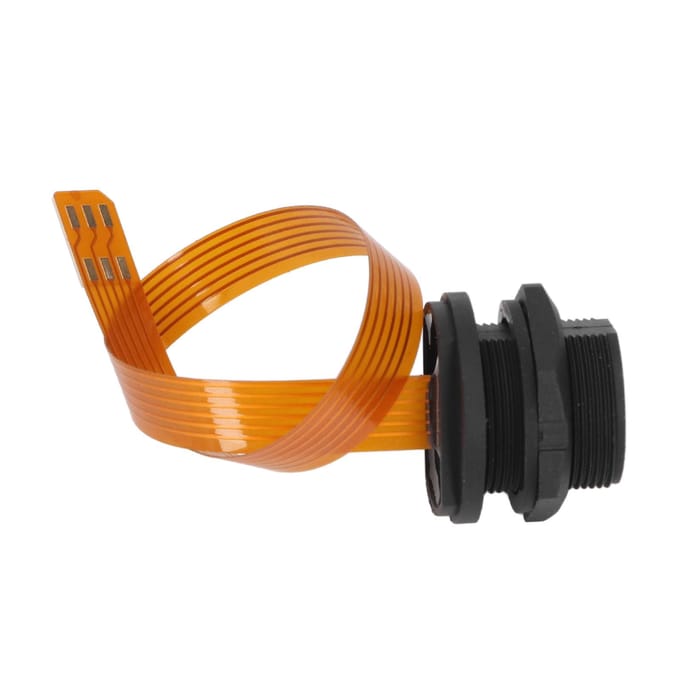SIM-aansluiting Flexibele Kabel 20cm IP68 Waterdicht Schroefdraad Paneelmontage SIM-kaart Vrouwelijke Aansluiting naar Mannelijk brown