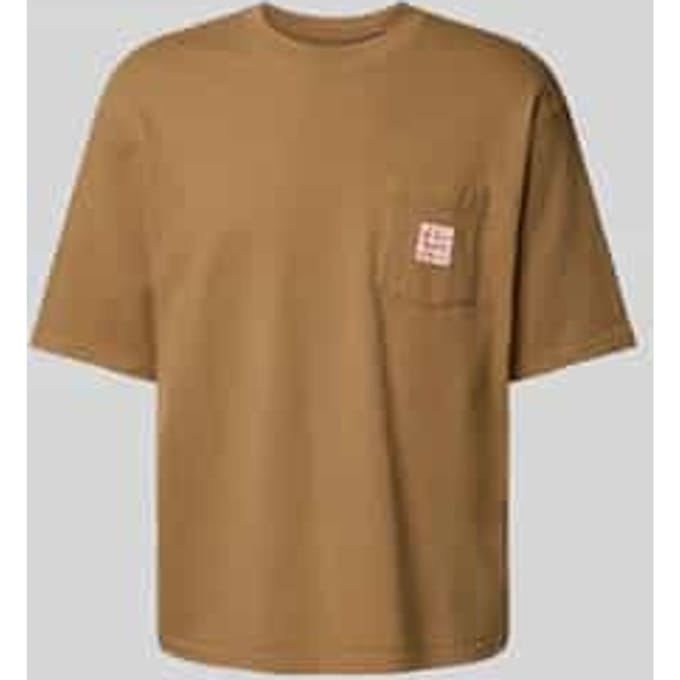 T-shirt met borstzak
