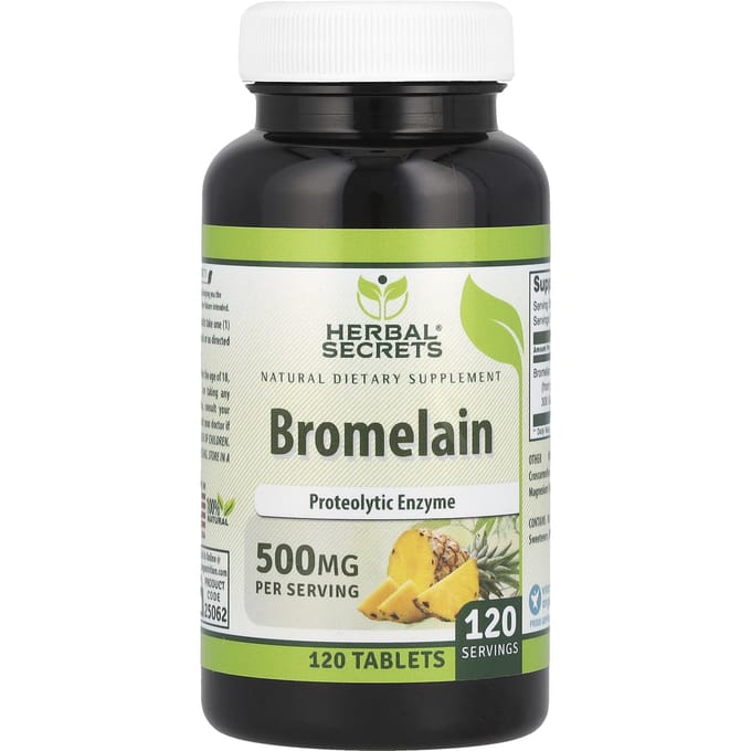 Bromelaïne, 500 mg, 120 tabletten