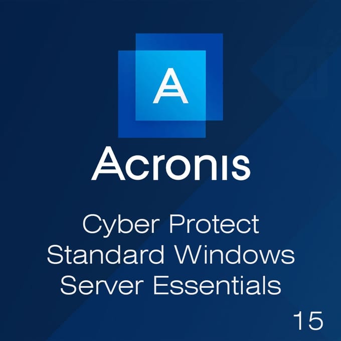 Acronis Cyber Protect Standard Windows Server Essentials Corporate 5 Jaar Vernieuwing