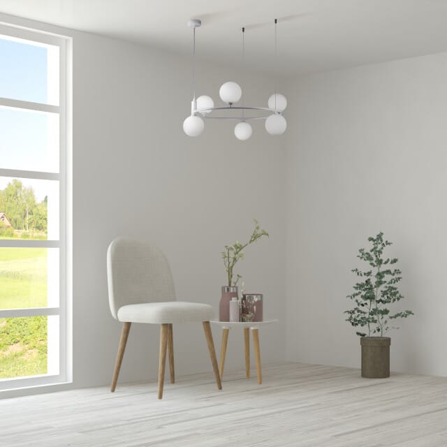 Maytoni - Hanglamp Ring - Wit - Ø58