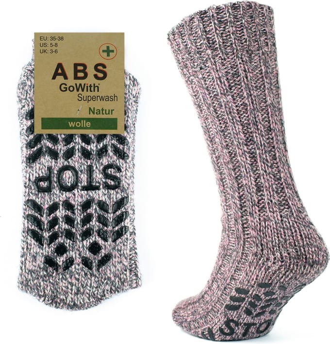 GoWith Anti Slip Huissokken-2 paar-Grappige Cadeaus-Maat 35-38