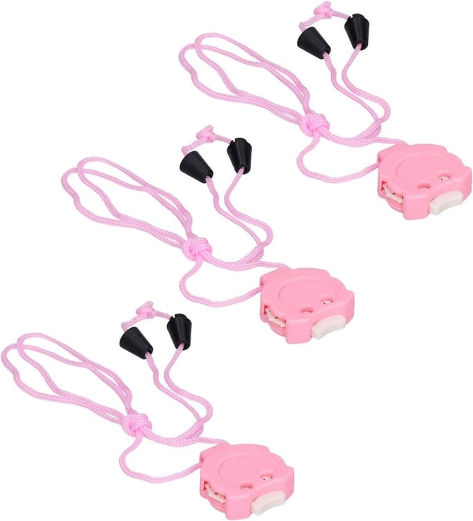 Breisteekrijteller Set - Haak tellers - Brei projecten - Draagbaar ontwerp - 3 stuks - Roze