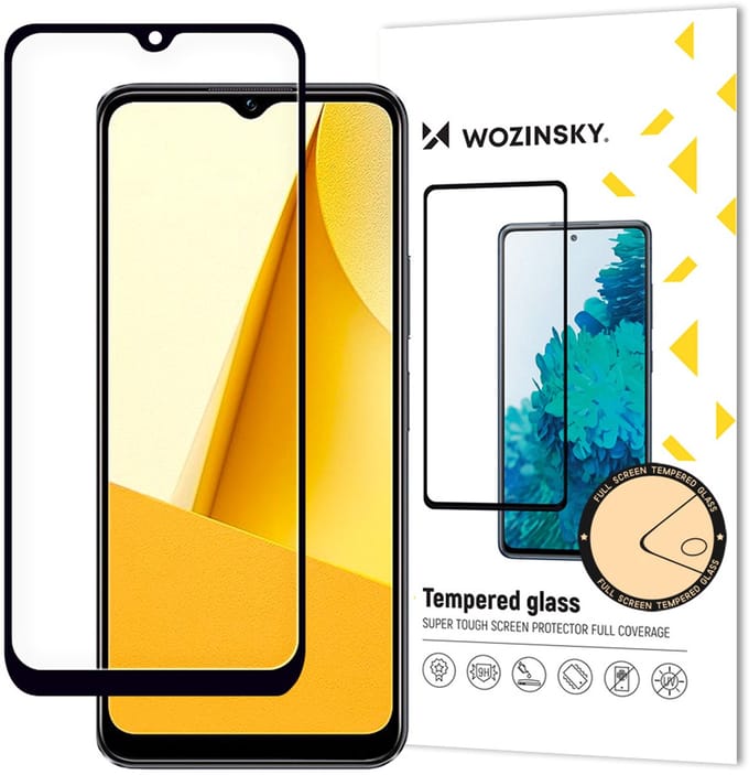 Wozinsky - Gehard Glas Screenprotector - Vivo Y16/Y02s - 9H Hardheid - Case Friendly