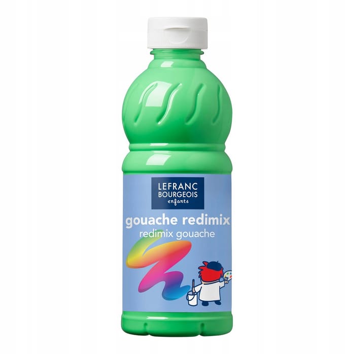 Fluo Groene Plakkaatverf 500ml Lefranc & Bourgeois
