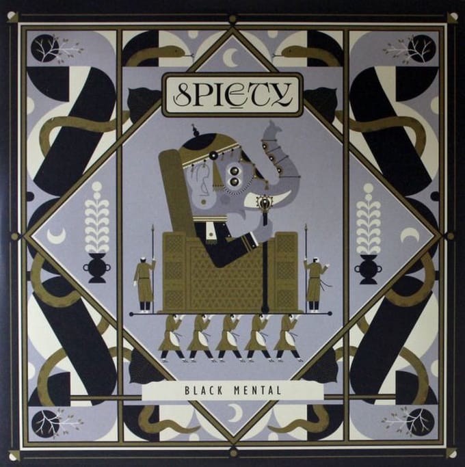 Spięty: Black Mental [2xWinyl]