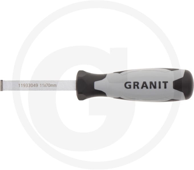 GRANIT BLACK EDITION Hardmetalen schraper, 11 mm