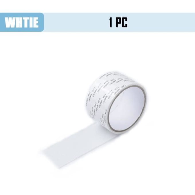 Ruban de réparation de moustiquaire - Auto-adhésif - Fenêtre - Blanc - 1PC - Facile à utiliser