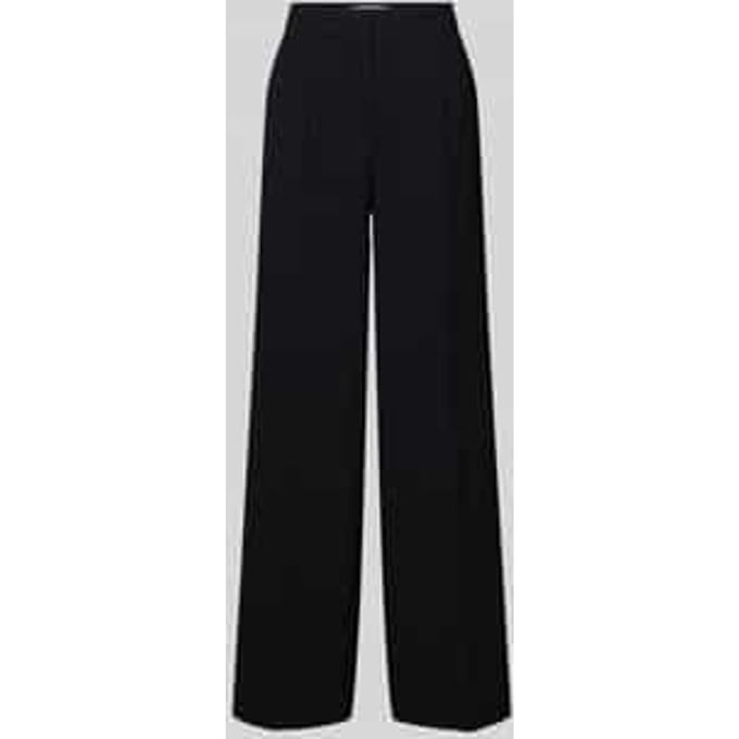 Stoffen broek met wijde pijpen, model 'TINNI'