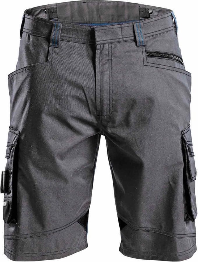 Dassy Cosmic Werkshort 250067 - Antracietgrijs/Zwart - 67