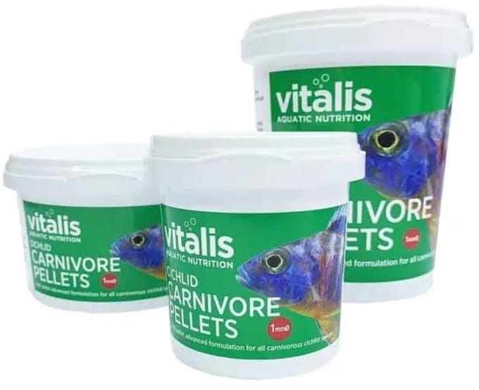 Cichlid Carnivore Pellets 1mm 70g