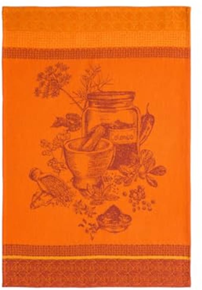 Kleurrijke Jacquard Katoenen Theedoek - 50 x 75 cm