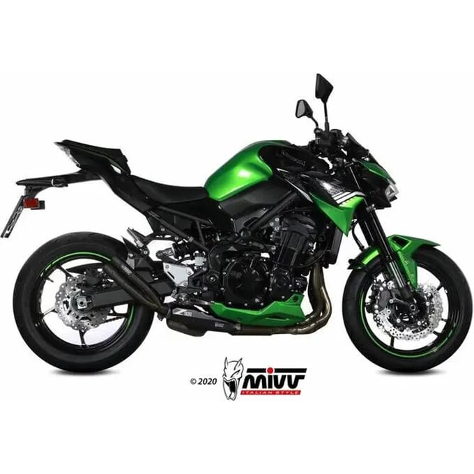 Silencer moto Mivv Double Gun Kawasaki Z900