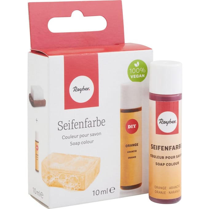 Zeepkleur10 ml - Oranje
